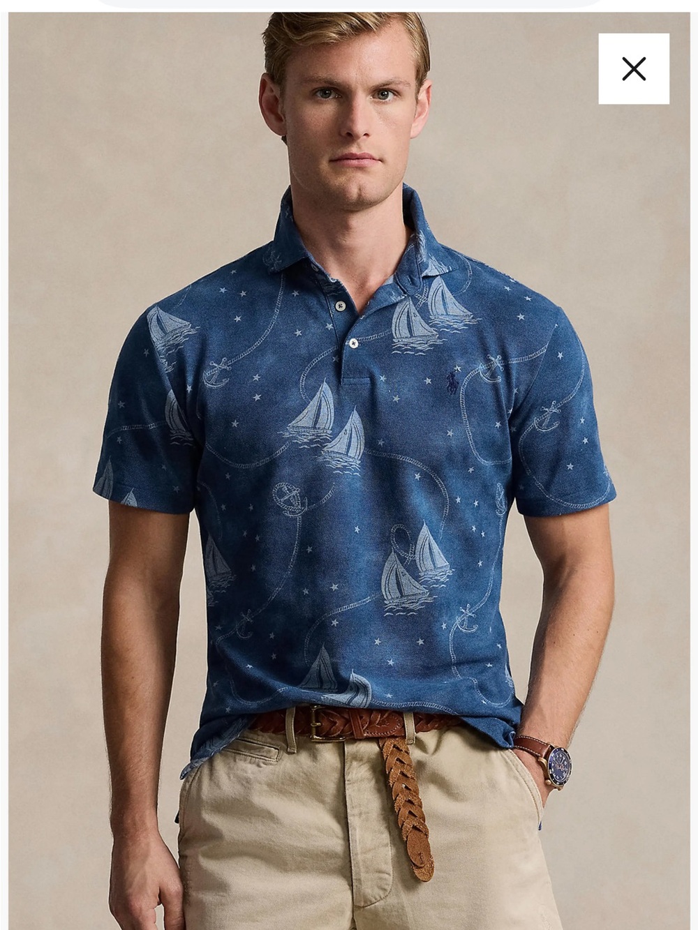 Polo by Ralph Lauren Sailboat Shirt XL NWT